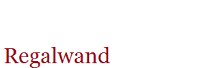 Regalwand